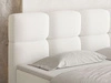 Boxspringbett mit Bettkasten 180x200 Rivon Creme