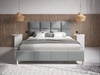 Polsterbett mit Lattenrost 160x200 Luxe Grau