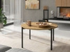 Runder Couchtisch Sevilla 84 cm Braun
