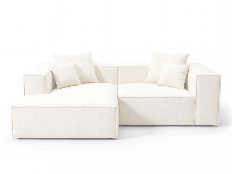 Ecksofa L Links Vellaro Creme