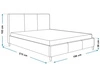 Polsterbett mit Lattenrost 180x200 Trio Beige