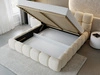 Polsterbett mit Bettkasten und Lattenrost 140x200 Modo Beige