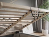Polsterbett mit Bettkasten und Lattenrost 160x200 Selva Dunkelblau