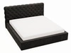 Polsterbett mit Bettkasten und Lattenrost 120x200 Apollo Schwarz