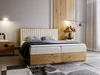 Boxspringbett mit Bettkasten 160x200 Forest Beige