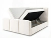 Boxspringbett mit Bettkasten 160x200 Campi Creme