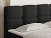 Boxspringbett mit Bettkasten 160x200 Rivon Schwarz