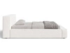Polsterbett mit Bettkasten und Lattenrost 180x200 Mali Creme