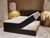 Boxspringbett mit Bettkasten 140x200 Marbella Anthrazit