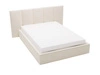 Polsterbett mit Bettkasten und Lattenrost 140x200 Lizbona Beige