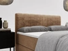 Boxspringbett mit Bettkasten 160x200 Forte Beige