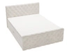 Boxspringbett mit Bettkasten 140x200 Lunaris Creme
