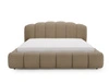 Polsterbett mit Stauraum und Lattenrost 120x200 Cloud Soft Braun