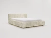 Polsterbett mit Bettkasten und Lattenrost 180x200 Ibiza Creme