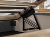 Polsterbett mit Bettkasten und Lattenrost 160x200 Tivoli Hellgrau