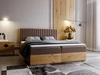 Boxspringbett mit Bettkasten 160x200 Forest Braun