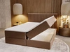 Boxspringbett mit Bettkasten 180x200 Marbella Braun