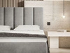 Boxspringbett mit Bettkasten 180x200 Cascada Dunkelblau