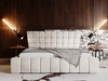 Polsterbett mit Bettkasten und Lattenrost 120x200 Paris Beige