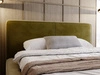 Polsterbett mit Bettkasten und Lattenrost 120x200 Amaro Grün