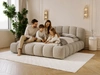 Polsterbett mit Stauraum und Lattenrost 120x200 Cloud Soft Beige