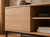TV-Lowboard mit Türen 150 cm Soroko Hickory