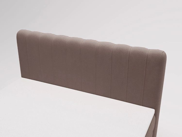 Boxspringbett mit Bettkasten 120x200 Osteno Braun