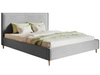 Polsterbett mit Lattenrost 180x200 Grenada Hellgrau