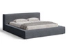 Polsterbett mit Bettkasten und Lattenrost 180x200 Mali Dunkelgrau