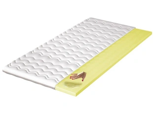 Matratzenauflage mit thermoelastischem Schaumstoff Visso 140x200