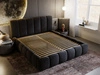 Polsterbett Ohne Bettkasten mit Lattenrost 180x200 Cloud Anthrazit