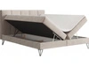 Boxspringbett mit Bettkasten 160x200 Vendi Beige