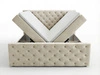 Boxspringbett mit Bettkasten 180x200 Montego Creme