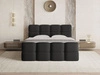 Boxspringbett mit Bettkasten 120x200 Rivon Schwarz