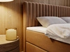 Boxspringbett mit Bettkasten 160x200 Marbella Braun