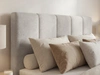 Boxspringbett mit Bettkasten 160x200 Vendi grau