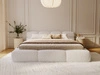 Polsterbett mit Bettkasten und Bettrost 180x200 Sweet Low Beige
