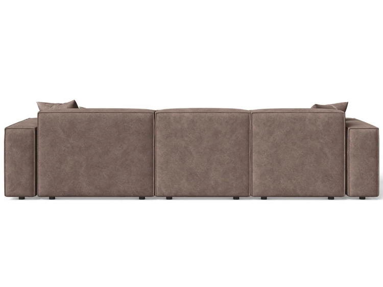 Ecksofa L-Form Rechts Arizona Braun