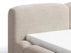 Polsterbett mit Bettkasten und Lattenrost 160x200 Aubi Beige