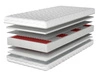 Taschenfederkernmatratze Multipocket mit Polyurethanschaum Verano 120x200