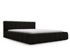 Polsterbett mit Bettkasten und Lattenrost 140x200 Orio Schwarz