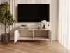 TV-Lowboard mit Türen 100 cm Kioto Cashmere