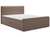 Boxspringbett mit Bettkasten 180x200 Osteno Braun