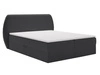 Boxspringbett mit Bettkasten 140x200 Bogota Schwarz