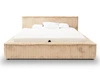 Polsterbett mit Bettkasten und Lattenrost 160x200 Lago Beige
