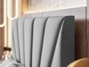 Polsterbett mit Bettkasten und Lattenrost 180x200 Orlo Dunkelblau