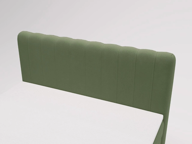 Boxspringbett mit Bettkasten 120x200 Osteno Grün