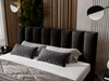Polsterbett mit Bettkasten und Lattenrost 200x200 Neos Schwarz
