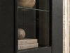 Vitrinenschrank Soroko Schwarz