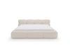 Polsterbett mit Bettkasten und Bettrost 200x200 Sweet Low Beige